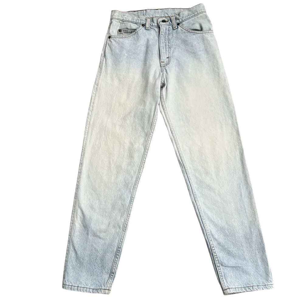 Vintage 1989 Levi’s 550 Silver Tab Relaxed Fit Jeans Light Wash 0708 / USA